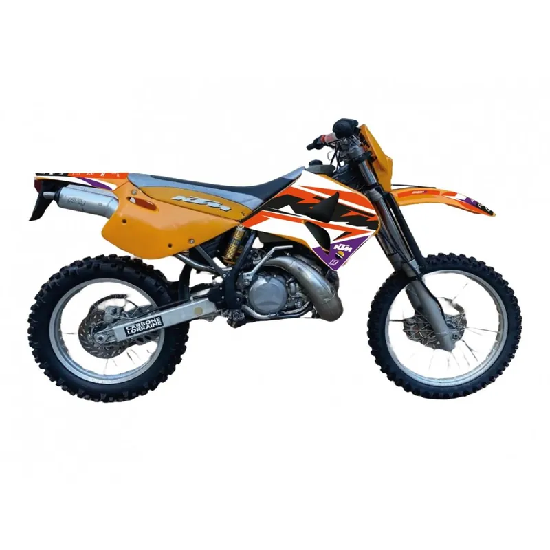BLACKBIRD sada samolepek (dýhy) KTM 4T 96-99 (4 STrokE ALL modelS) DREAM 5 barva oranžová černá Poslední Šance
