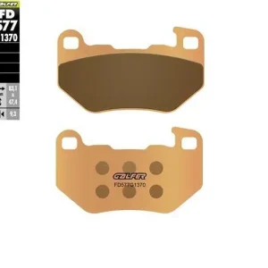 Levný GALFER brzdové destičky sintrované barva zlatá STREET zadní HARLEY DAVIDSON XL 883 SUPERLOW 08-14; RH 1250 SPOSTER S 21-23