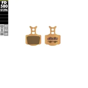 GALFER brzdové destičky sintrované barva zlatá OFF ROAD KTM SX 50 23-25 Výhodná Nabídka