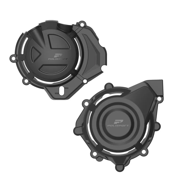 POLISPORT sada krytu alternátoru a spojky (IBEX) CF MOTO 450MT 24-25 barva černá Vrácení Zdarma