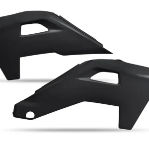 UFO kryty chladiče HUSQVARNA TC 125 / 150 / 250 / 300 25-26, FC 250 / 450 25-26, TX 300 25-26, FX 350 / 450 25-26 barva černá Výprodej