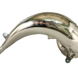 Autentický DEP PIPES ARMOURED difuzor/komora/rezonanční trubice poniklovaná (FRONT EXHAUST PIPE NICKEL): SHERCO 250/300 FACTORY 18-. RACE 19- (zesílený 1,2 mm)