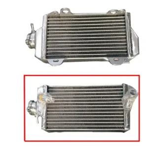 Exkluzivní PSYCHIC chladič SUZUKI RMZ 450 08-16 zesílená se zvýšenou kapacitou pravá kus (s víčkem)