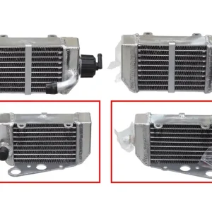 Luxusní PSYCHIC chladič GAS GAS MC 65 21-23, KTM SX 50 12-23 zesílený se standardním objemem levá kus (45235007200)