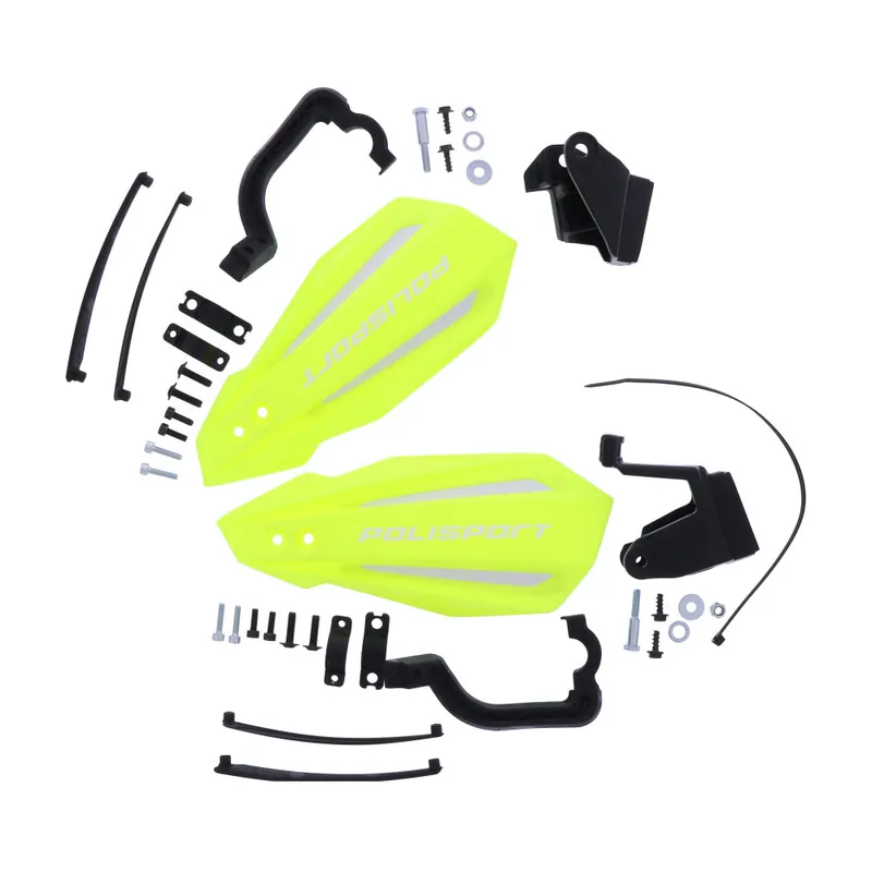 POLISPORT kryty páček model BULLIT s univerzální montážní sadou 22/28 YAMAHA YZ/YZF 08-21 barva žlutá fluorescenční Bezpečná Platba