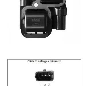 Novinka DZE indukční cívka CAN AM 500/570/650/800/990/1000 COMMANDER / OUTLANDER / RENEGADE / SPYDER / TRAXTER; POLARIS 570/700/800/850/900/1000 ACE / GENERAL / RZR / RANGER / SCRAMBLER / sportSMAN