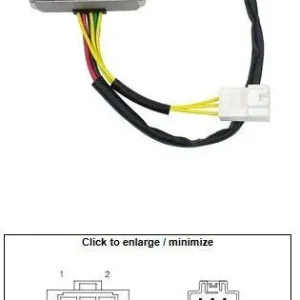 Výhodná Nabídka DZE regulátor napětí HONDA FSC 400 SILVERWING 04-08; FSC 600 SILVERWING 05-13 (35A) (31600-MCT-771)