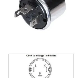 DZE přerušovač blinkrů univerzální (6V 2+2 21W) Rychlé Dodání