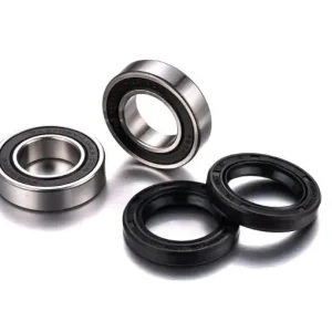 Moderní FACTORY kabelS ložiska předního kola s těsnícími prvky SUZUKI DRZ 400 S / SM 00-19, KAWASAKI KLX 400 03-04 (25-1753)