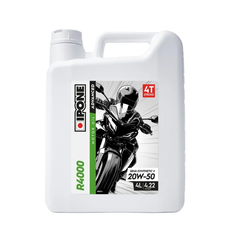 IPONE R4000 20W50 motorový olej polosyntetické PLUS 4L (ESTER, MA2) (AKC) (6)nahrazuje 800044 Super Cena