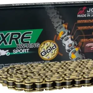 Doprava Zdarma RK hnací řetěz GB520XRE-114 (XW-RING) nýtovací spojka (CLF) v sadě barva zlatá (objem: do 800 ccm) (36,5 KN)