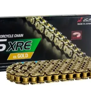 RK hnací řetěz GB525XRE-118 (XW-RING) nýtovací spojka (CLF) v sadě barva zlatá (objem: do 1000 ccm) (42 KN) Cenový Hit