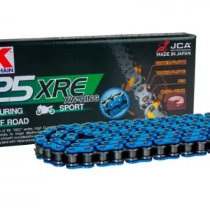 RK hnací řetěz BB525XRE-124 (XW-RING) nýtovací spojka (CLF) v sadě barva světle modrá (objem: do 1000 ccm) (42 KN) Koupit Online