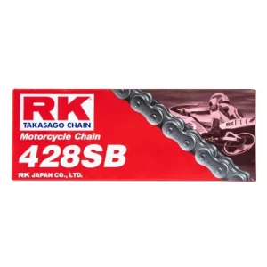 Expresní Doručení RK hnací řetěz 428SB-140 spona (CL) v sadě barva STANDARD (objem: do 135 ccm) (19,1 KN)