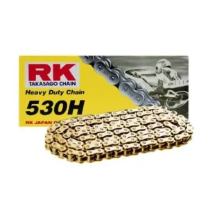 RK hnací řetěz 530H-120 spona (CL) v sadě barva STANDARD (objem: do 400 ccm) (34,3 KN) Must-Have