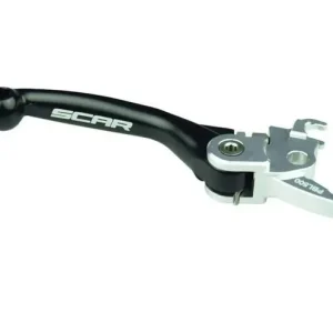 SCAR závodní výklopná brzdová páčka BREMBO KTM SX/XSF/EXC/EXCF/EXCR, HUSVARNA, HUSABERG 05-13 BETA RR barva černá Nová Kolekce