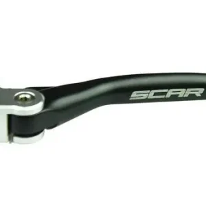 Rychlé Dodání SCAR závodní výklopná spojková páčka KAWASAKI KXF 250 05-20, KXF 450 06-18, YAMAHA YZ 125/250 00-14, YZF 250/450 01-09 barva černá
