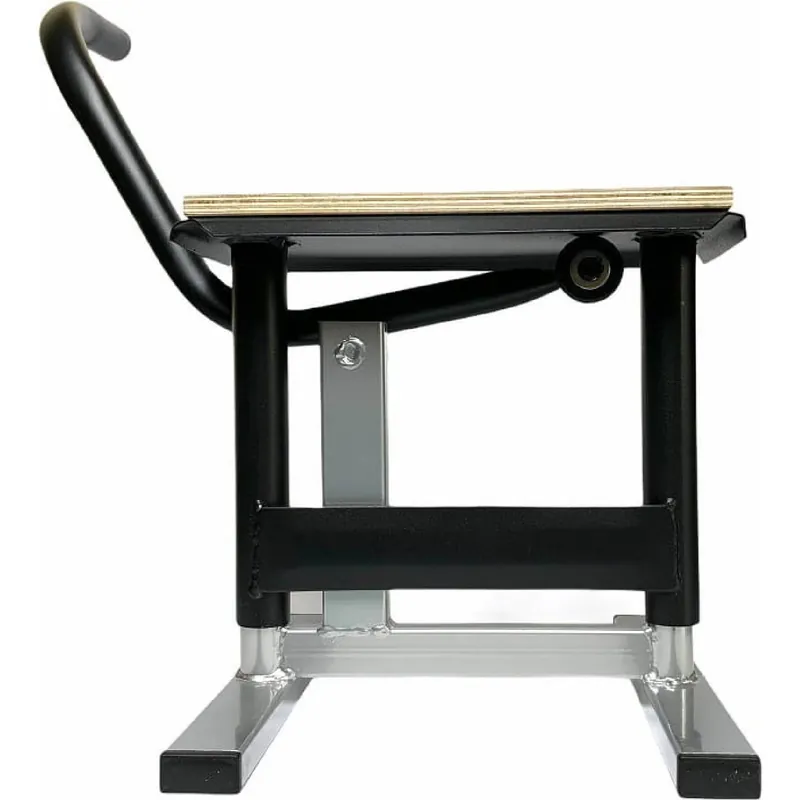 Luxusní BIKETEC stojan/zvedák/podstavec motocyklu CROSS barva černá/stříbrná