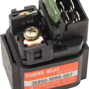 EMGO startovací relé startéru HONDA CBR 250 R / RA 11-13, CBR 600 F / R / RR 91-19, NC 700 X 12-14, ST 1100 PAN EUROPEAN 91-03, CBR 1100 XX 97-03, VTR 1000 98-06, CB / CBR 1000 93-96, VT 750 01-07 (35850-MR5-007) Speciální Cena