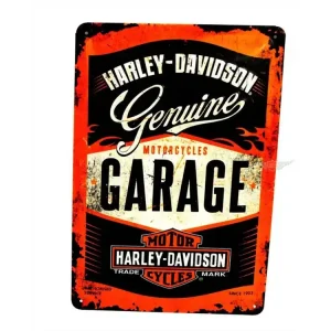 Kovová cedule 300 mm výška 200 mm šířka pro Moped Mokick Značkový