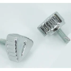 Sezónní Sleva Sada šroubů 2dílná 13 mm chrom pro Puch Maxi, moped, moped, mokick