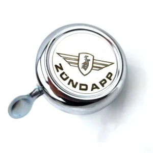 Originální Chromovaný zvonek pro GTS, CX, CS, C 50, GTS Combinette, Bergsteiger, Z 442, 444, moped, moped, mokick