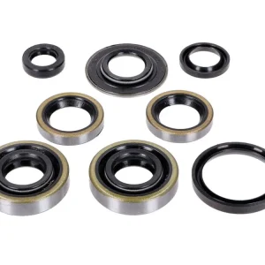 Záruka V Ceně Sada olejových gufer, 8dílná 15x30x7 15x31.5x3.5 16x24x4 25x31.2x4 10x16x4.5 pro Hercules, Miele, DKW, KTM, Göricke, Gritzner, Sachs 50/AMA X, AMAL AMA SF, AL S, 3 LS