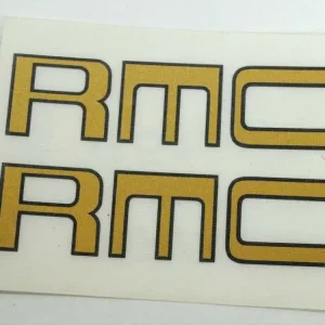 Nálepka na nádrž zlato-černá 70 mm x 18 mm pro Kreidler Florett Vysoce Kvalitní