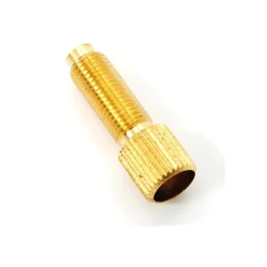 Celosvětová Doprava Stavěcí šroub pro Bing, mosazný, M6 x 25 mm, pro Zündapp, KS 50, Typ 517, Cross, Sport, Super Sport