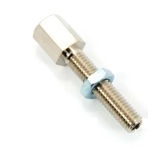 Seřizovací šroub se šestihranem M5 x 22 mm, průměr 7 mm, otvor 2,5 mm pro Moped, Moped, Mokick Must-Have