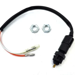 Cenový Hit Zadní spínač brzdového světla černý pro Suzuki, TS 50 X