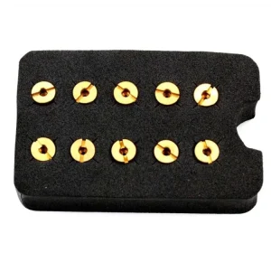 Finální Výprodej Hlavní trysky mosazné 5 mm sada 50–72 pro skútr, Moped, Moped, Mokick, KKR