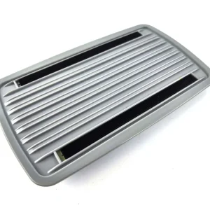 Super Cena Zadní rohož nosiče zavazadel plastová stříbrná pro Zündapp Bergsteiger moped, moped, typ 434 M 25, 50