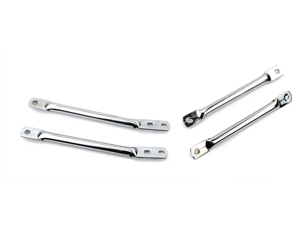 Originální Sada 4 kusů chromovaných vzpěr blatníku pro Zündapp GTS 50, C 50 Sport, KS Super WC