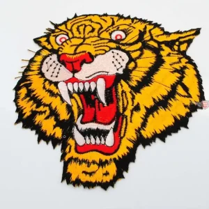 Sleva Nášivka, vyšívaná, rozměry cca 200 mm pro moped mokick