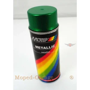 Speciální Cena Lakovací sprej nitrocelulózový 400 ml zelená metalíza pro moped mokick