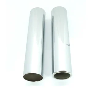 Nová Kolekce Ochranná manžeta MOGA chrom 204mm 46/44/37mm pro Kreidler Florett RS K54/53, RSH, TM, GT Mokick KKR