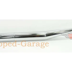 Horká Nabídka Výfuk Jamarcol koleno, připojení 28 mm, průměr 70 mm, 695 mm, chrom, pro Kreidler Florett LF, LH, RMC, RS, Flory, Zündapp CS, KS, GTS, ZD, Hercules, Puch