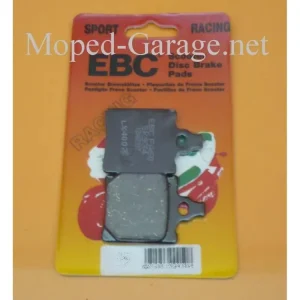 Brzdové destičky EBC 2 kusy černé pro Zündapp KS 80 Super, Sport, Kreidler, Hercules, Puch Oblíbený