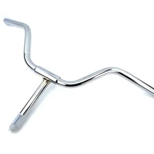 Řídítka chrom 22 mm 630 mm 120 mm pro Rixe, Miele, DKW, Hercules, Göricke, Gritzner, Transportmoped, Express Luxusní