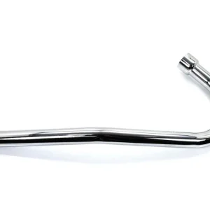 Příruba výfuku 32 mm připojení k válci, 26 mm připojení výfuku, délka 400 mm pro Zündapp, ZD 20 Akce