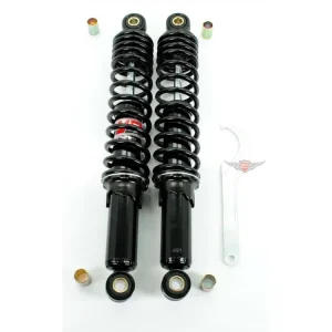 Sleva Tlumič YSS hydraulický, nastavitelný, 330 mm, pouzdra 10 mm, šířka 20 mm, černý pro Honda, CB 50