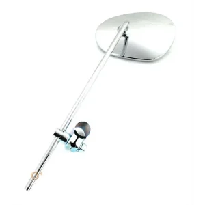 Zrcátko ledvinové 90 mm 135 mm 300 mm 22 mm pro Puch, Zündapp, NSU, Miele, DKW, Rixe, Horex Dokud Zásoby Vydrží