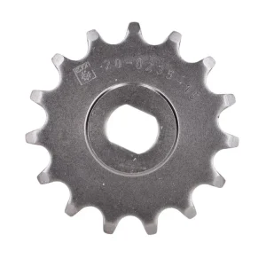 Poslední Šance Pastorek Esjot ocelový 15 zubů pro Hercules Prima 1, 2, 3, 4, 5, 6, M MX SX, Hobby Rider 4 HR 2 s hliníkovým kolem, MF MP Optima P GT GX, Pronto, Presto, Supra D, GP, KTM Bora, Rixe, DKW Mofa Moped