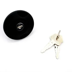 Pouze Dnes Uzamykatelné víčko nádrže 30 mm, černé, se 2 klíči pro Honda Camino, Tomos Hercules Prima M, Zündapp Bergsteiger ZD, ZR, ZA, ZL, ZX, ZS, Kreidler Flory MF, MP, Mofa, Moped