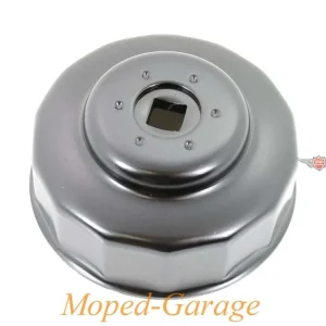 Klíč na olejový filtr 76 mm, čtyřhran, pro Harley Davidson Twin Cam Dyna, Street Bob, V-Rod Víkendová Akce