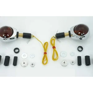 Moderní Halogenové žárovky do blinkrů 11–22 mm 12 Volt 21 Watt pro Harley, chopper, streetfighter motocykly, veterány, klasické přestavby