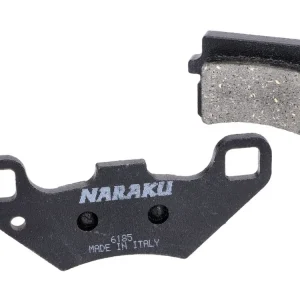 Ověřený Brzdové destičky organické pro Peugeot XR7/ XP7 50 2T, Motorhispania 10 SM/ Enduro 50 2T, Gun R 50 2T/ 125 4T, TGB Blade 425/ 500/ 600/ 1000