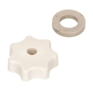 Akční Cena Gumová hvězdicová matice v barvě slonové kosti pro Simson KR51/1, KR51/2, SR4-2, SR4-3, SR4-4, SR50, SR80