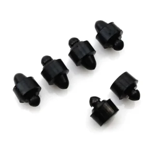 Moderní Sada gum sedla, 6dílná, černá, pro Simson, Schwalbe, SR4-1, SR4-2, SR4-3, SR4-4, KR51, KR51/1, KR51/2